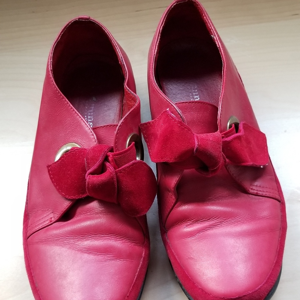Red shoes good condition used